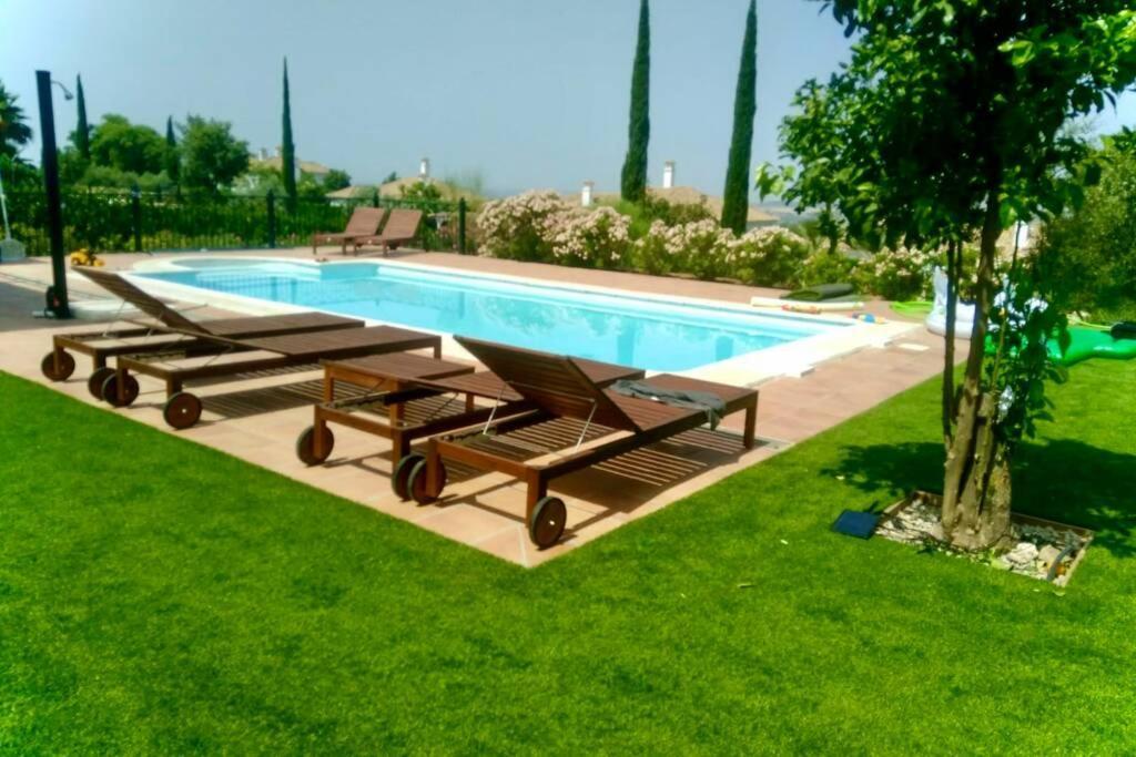 Villa Exclusiva Con Piscina Privada, La Tina Golf Arcos de la Frontera Extérieur photo